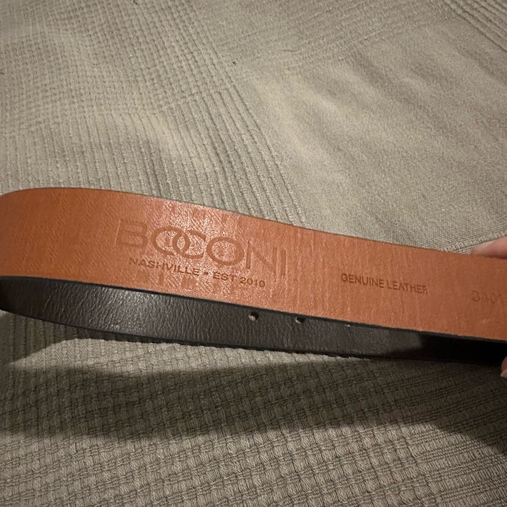 Men’s genuine leather belt - Picture 9 of 9
